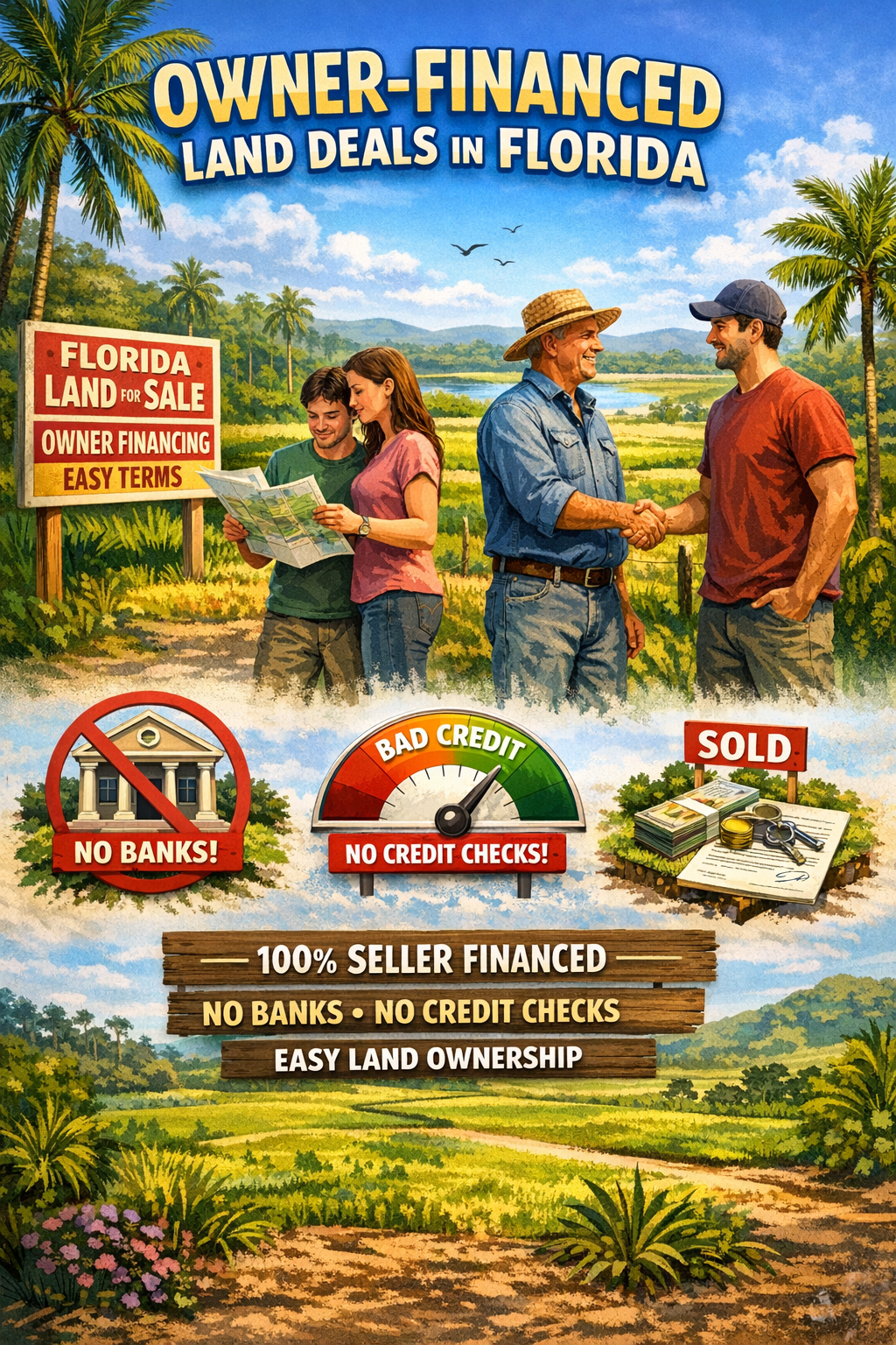 Why Smart Buyers and Sellers Are Turning to Owner-Financed Land Deals in Florida
