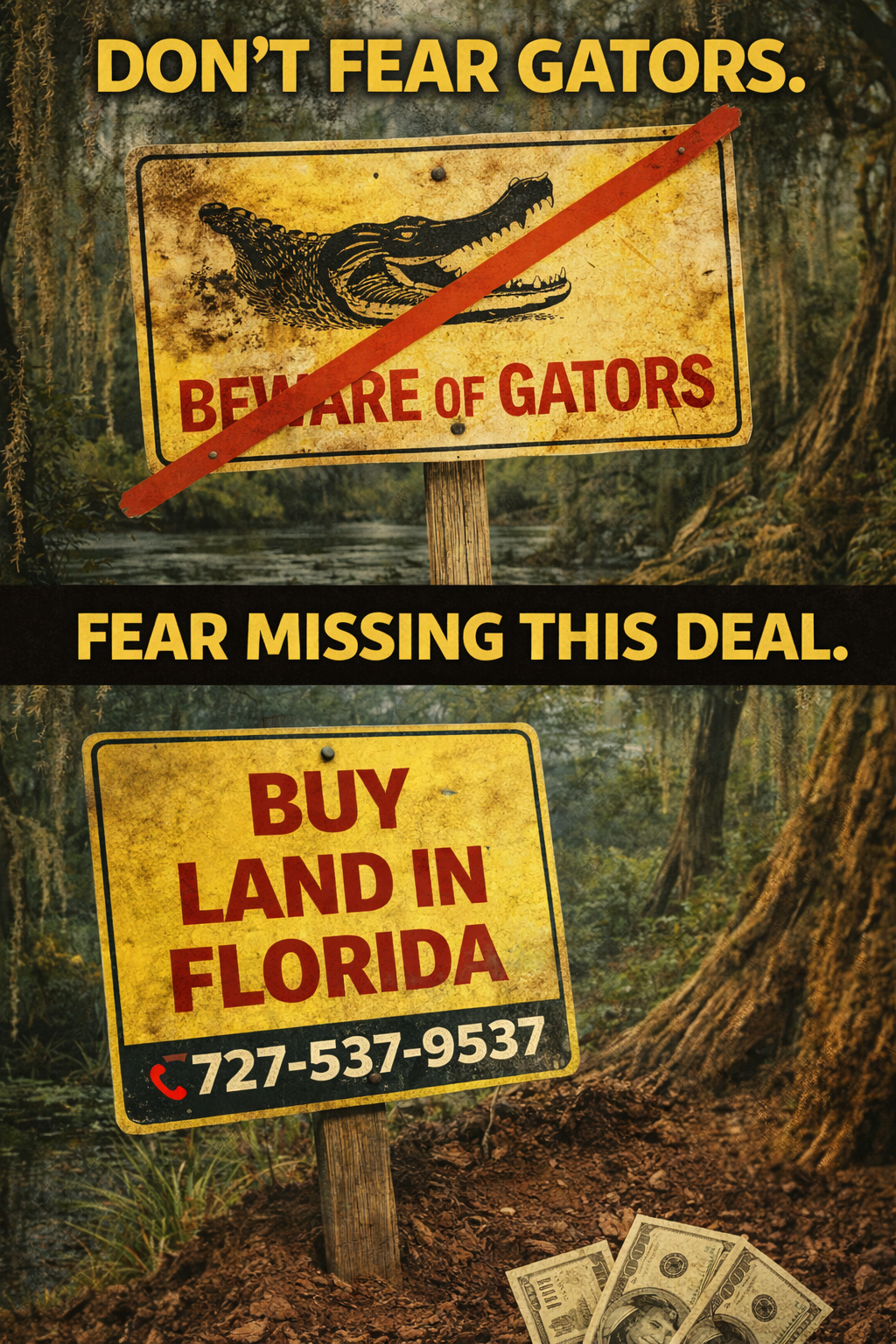Don’t Fear Gators. Fear Missing the Opportunity.