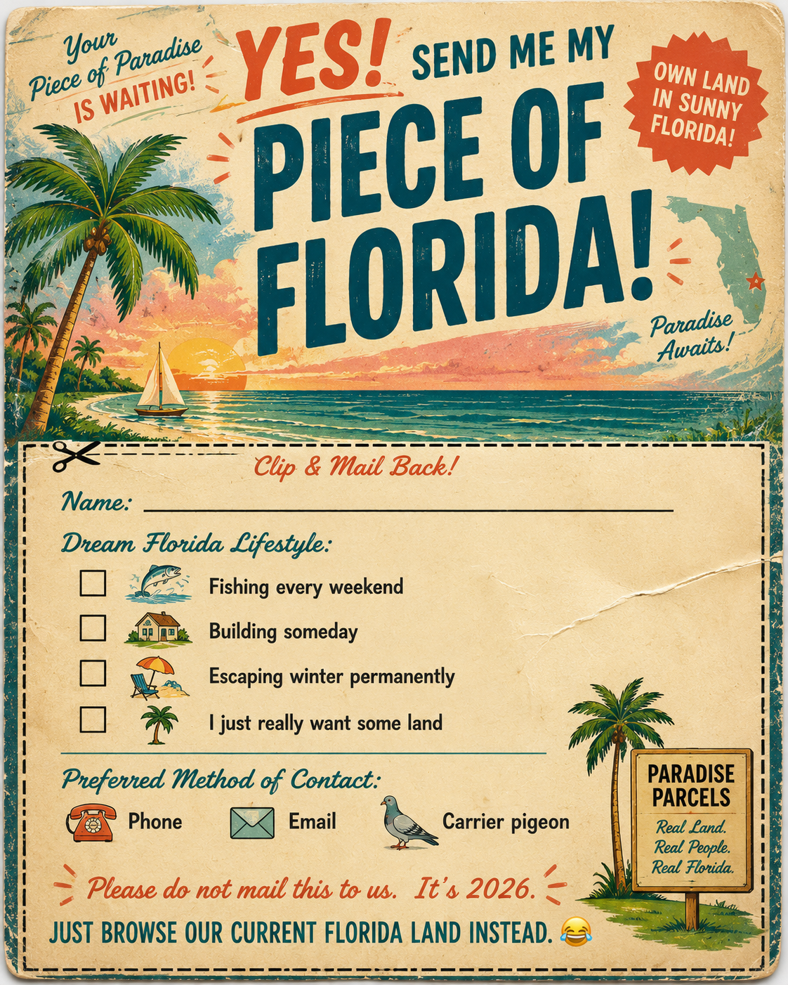 Florida Sold a Dream for $10 Down: The Wild History of Buying Land in the Sunshine State