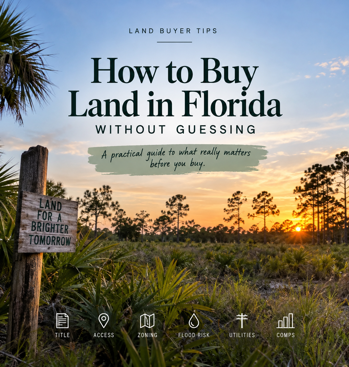How to Buy Land in Florida