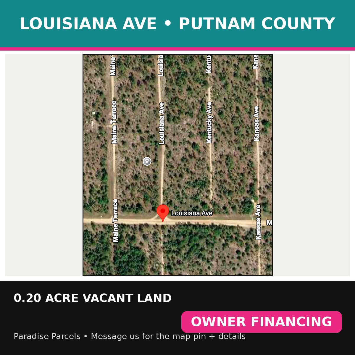 Florida Land Under $9,000: Our Louisiana Avenue Lot in Hawthorne