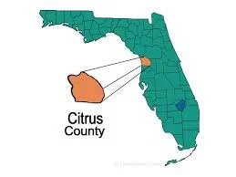 highlighting the location of citrus county florida