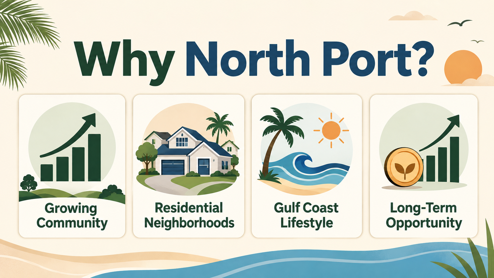 why choose to buy land in north port florida