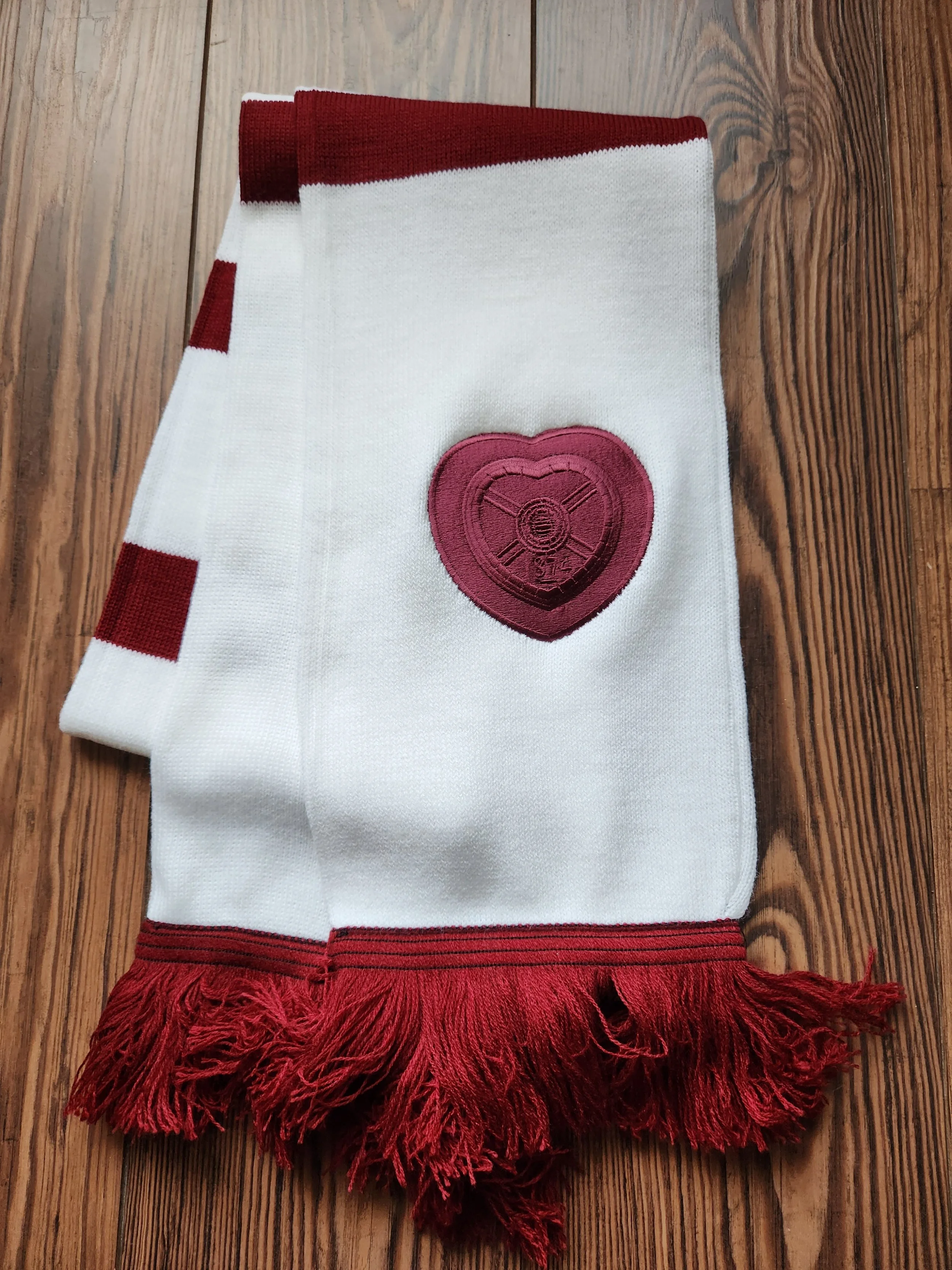 HEART OF MIDLOTHIAN SCARF 3RD KIT