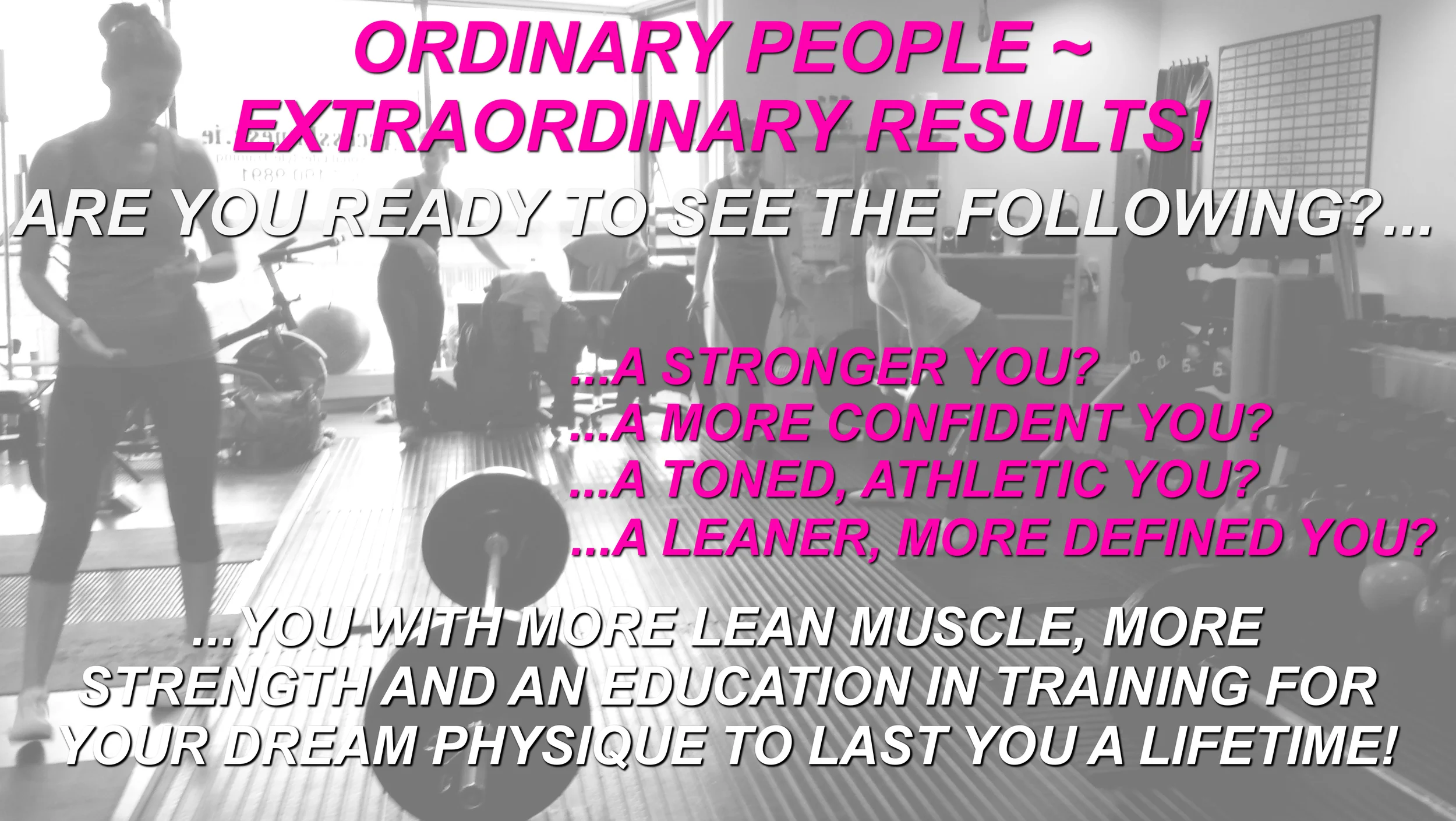 Access Physique criteria for elite body conditioning and strength training