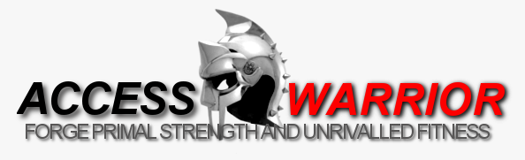 Access Warrior program banner for primal strength and unrivaled fitness coaching in Dublin