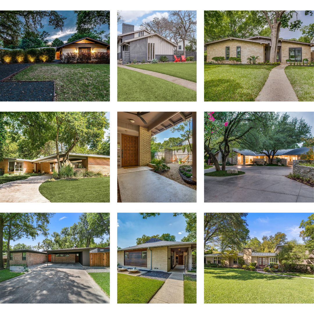 Mid-Century Homes in Dallas sold by Jennifer Rice