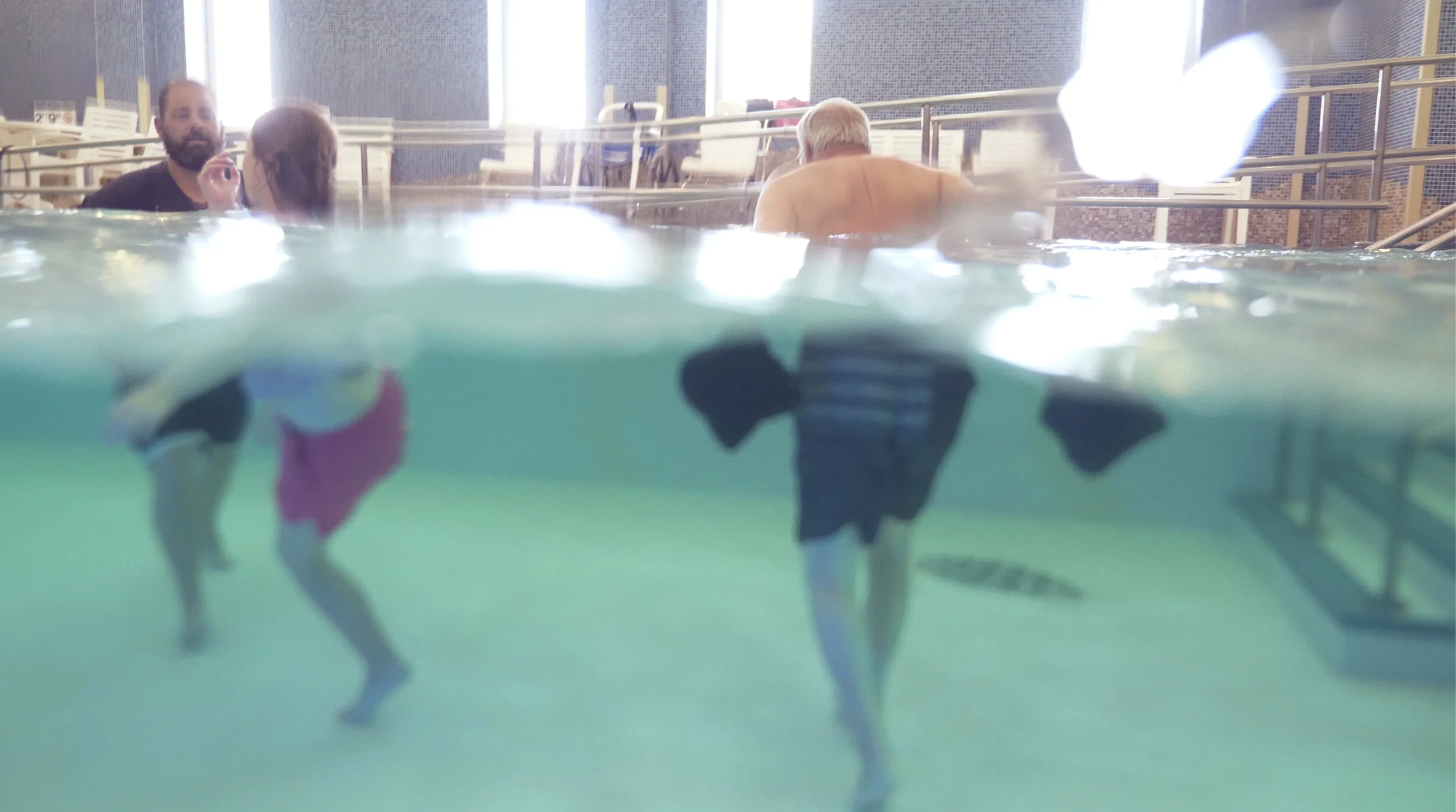 A story by Susan: Almost 8 years ago I learned about the therapy pool at the Home of the Innocents. My grandson had surgery on his hip dues to cerebral palsy. He was given aqua therapy as part of his recovery. I learned quickly that there were classe