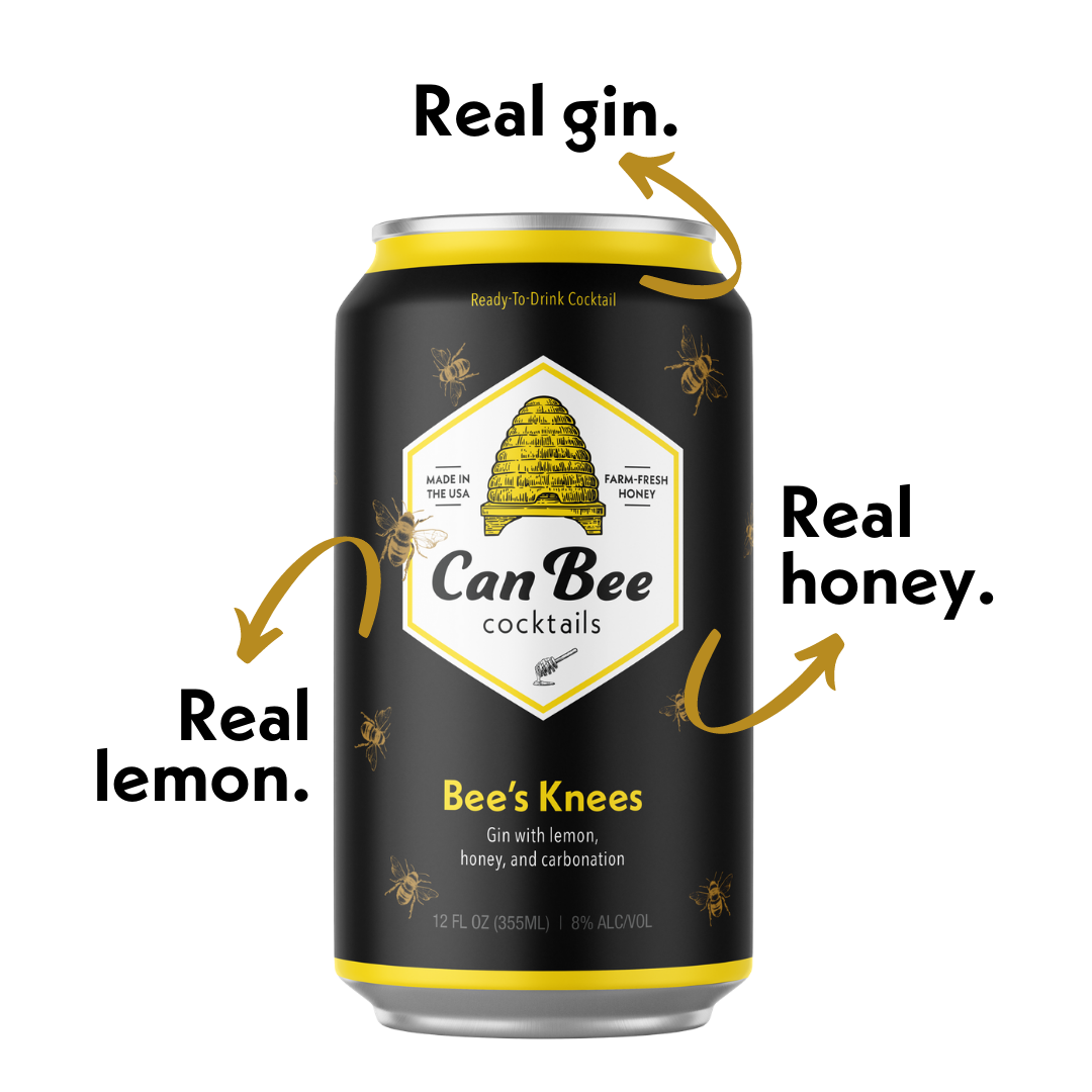 Bee's Knees — CanBeeCocktails