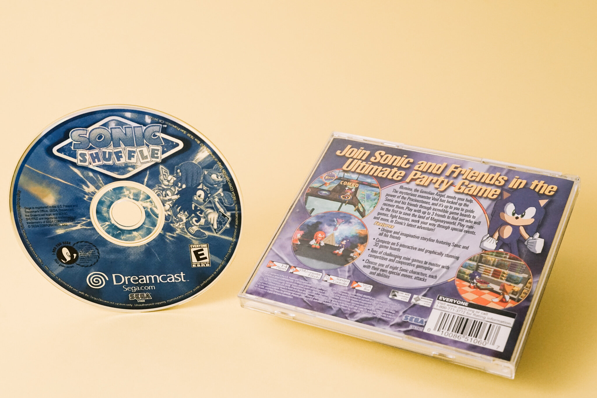 Sonic Shuffle Sega Dreamcast — GGDreamcast
