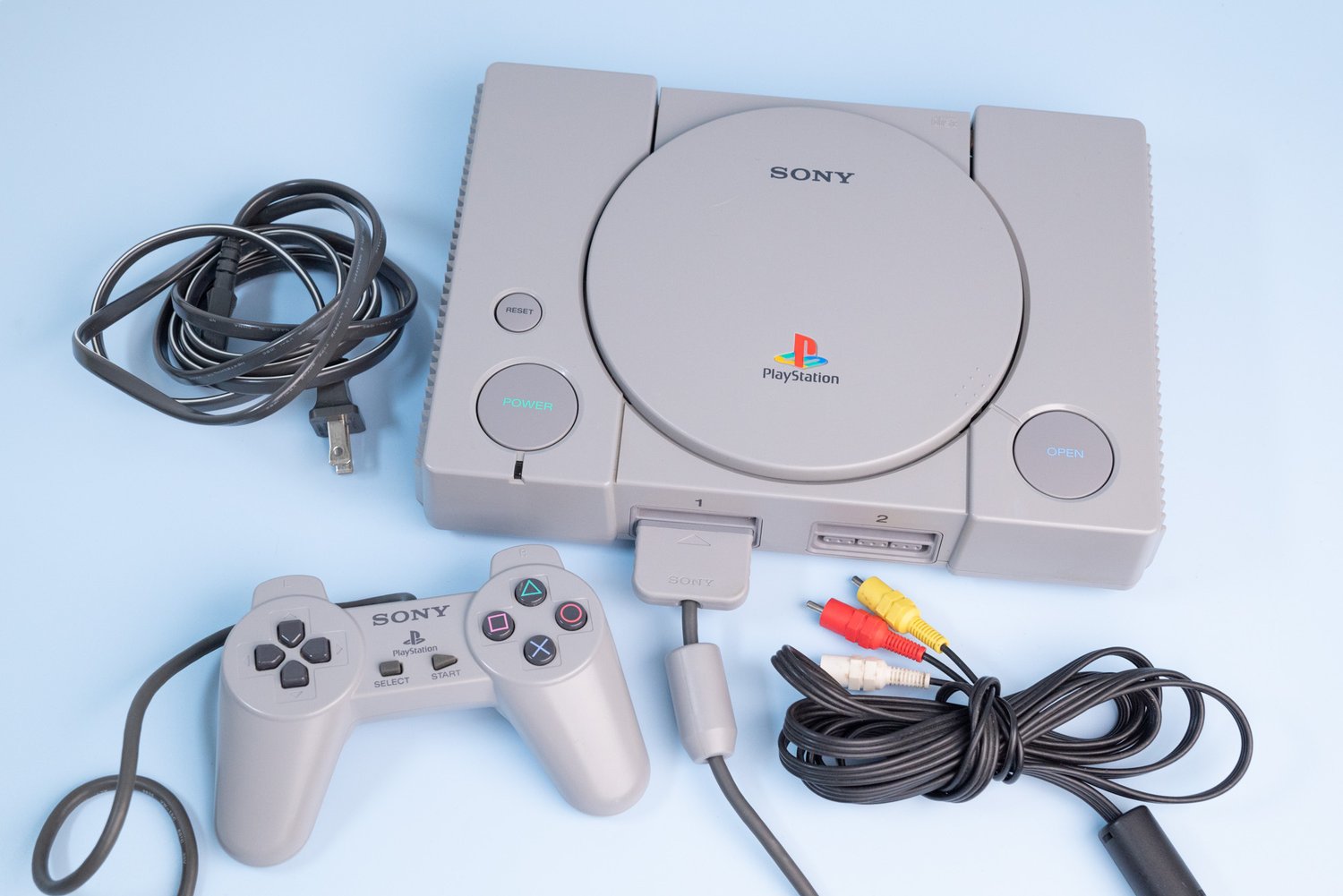 SONY PlayStation Console with Controller and Cables - Tested, Fully  Functional — GGDreamcast