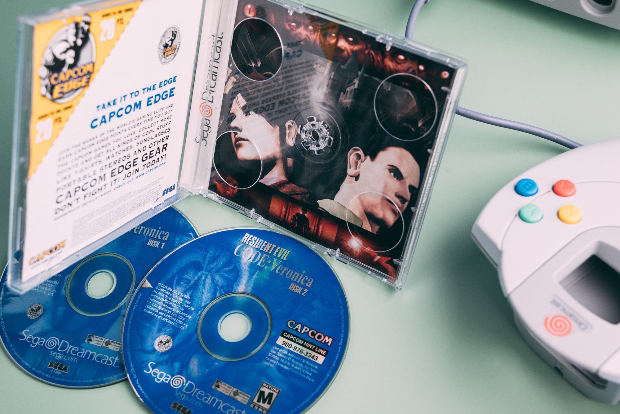 Resident Evil Code Veronica Dreamcast - Colaboratory