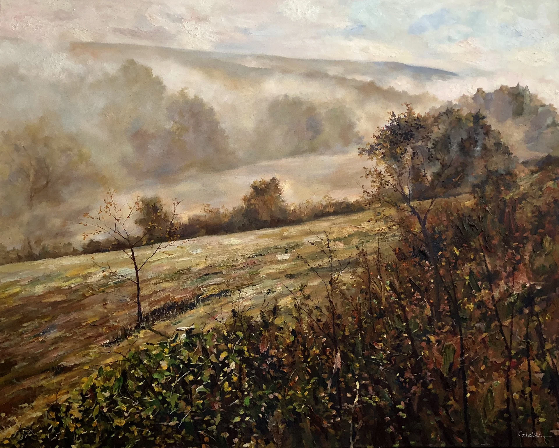 Cai Xi-Earth & Sky #34-40"x50"-oiloncanvas2005.jpg