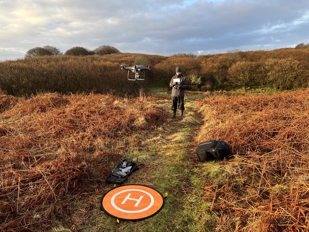 Filming with drones