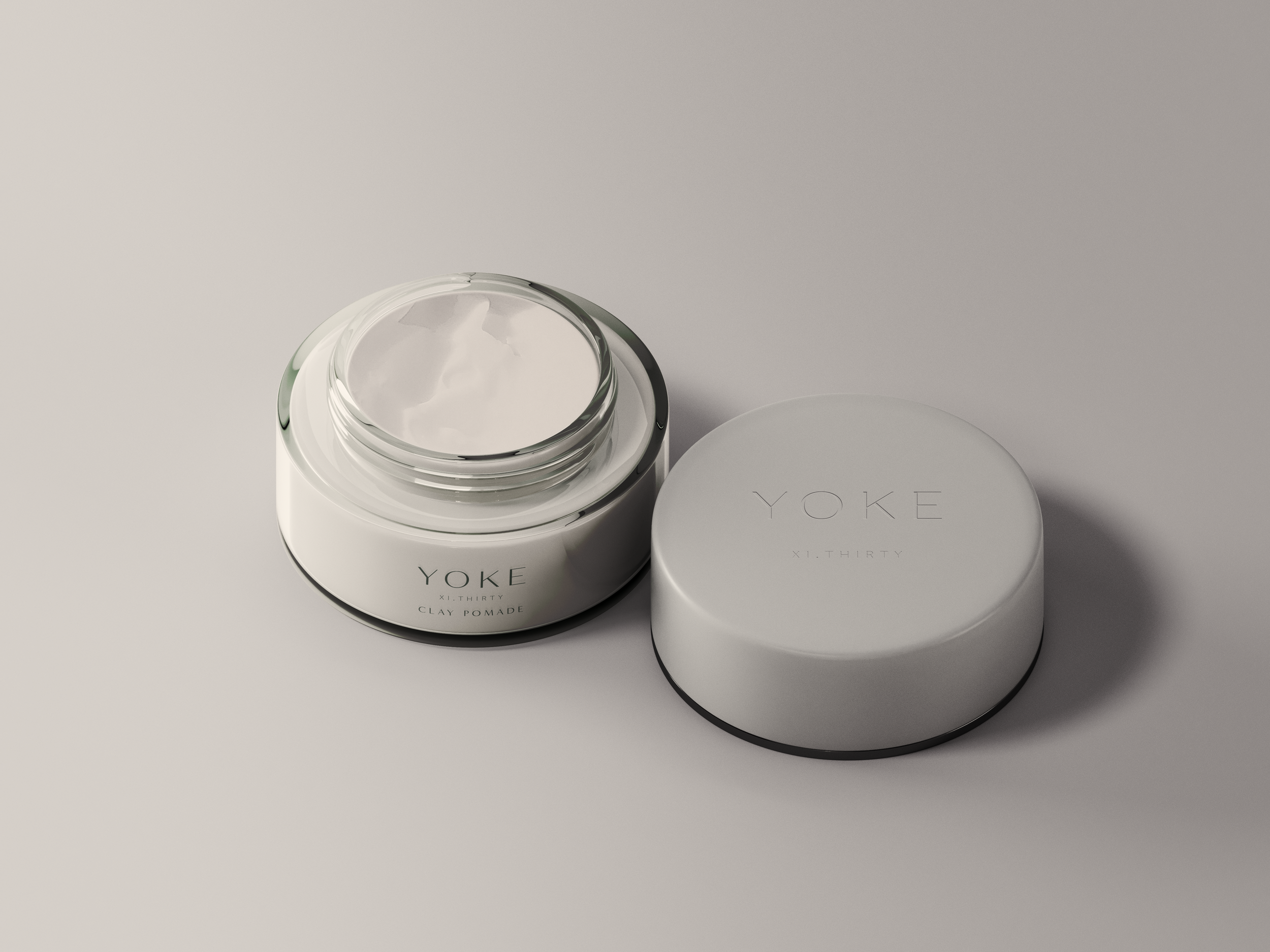 Mock Up of Hair Product - Yoke XI Thirty Brand