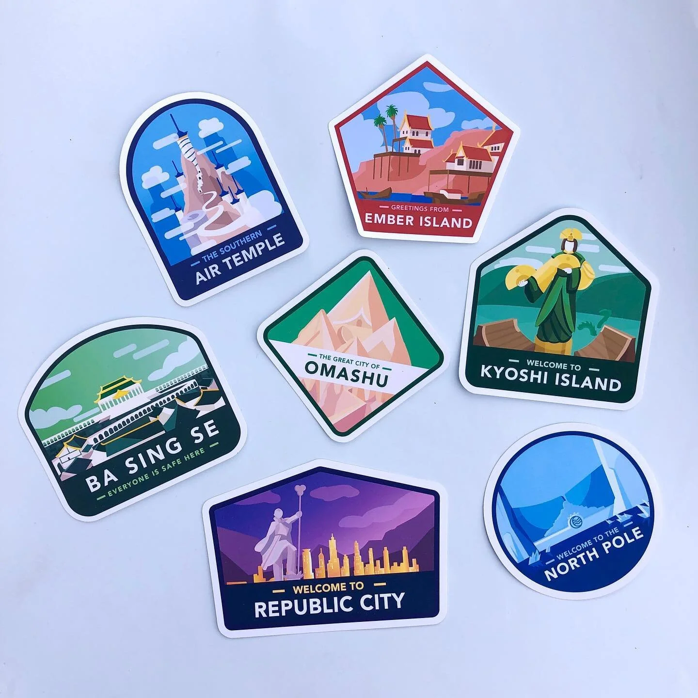 My Avatar Travel Sticker collection is growing! What should I make next?

#avatarthelastairbender #avatarthelastairbender #stickershop #stickers #etsyshop #etsystickershop #etsysellersofinstagram #smallbusiness #smallbuisnessowner #smallbusinesssuppo
