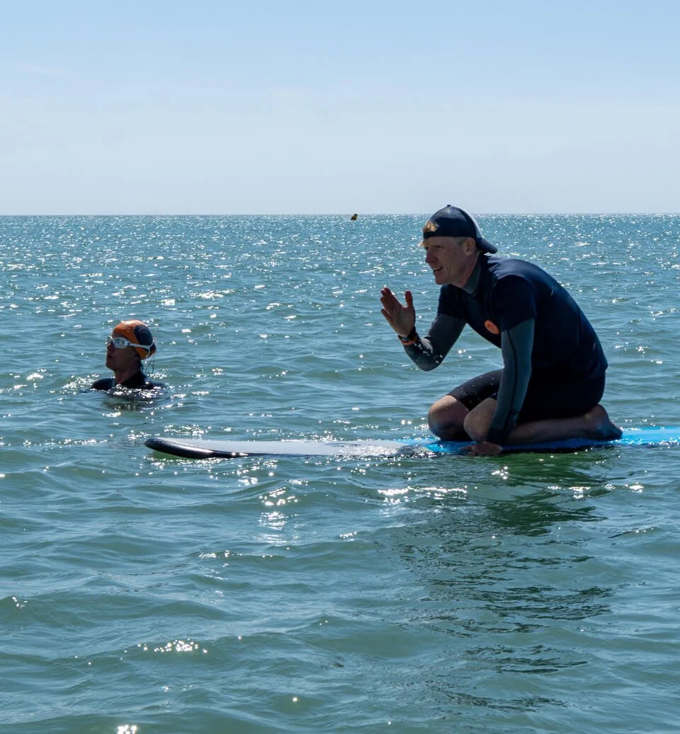 Andy White endless pool swim coach Ocean Set