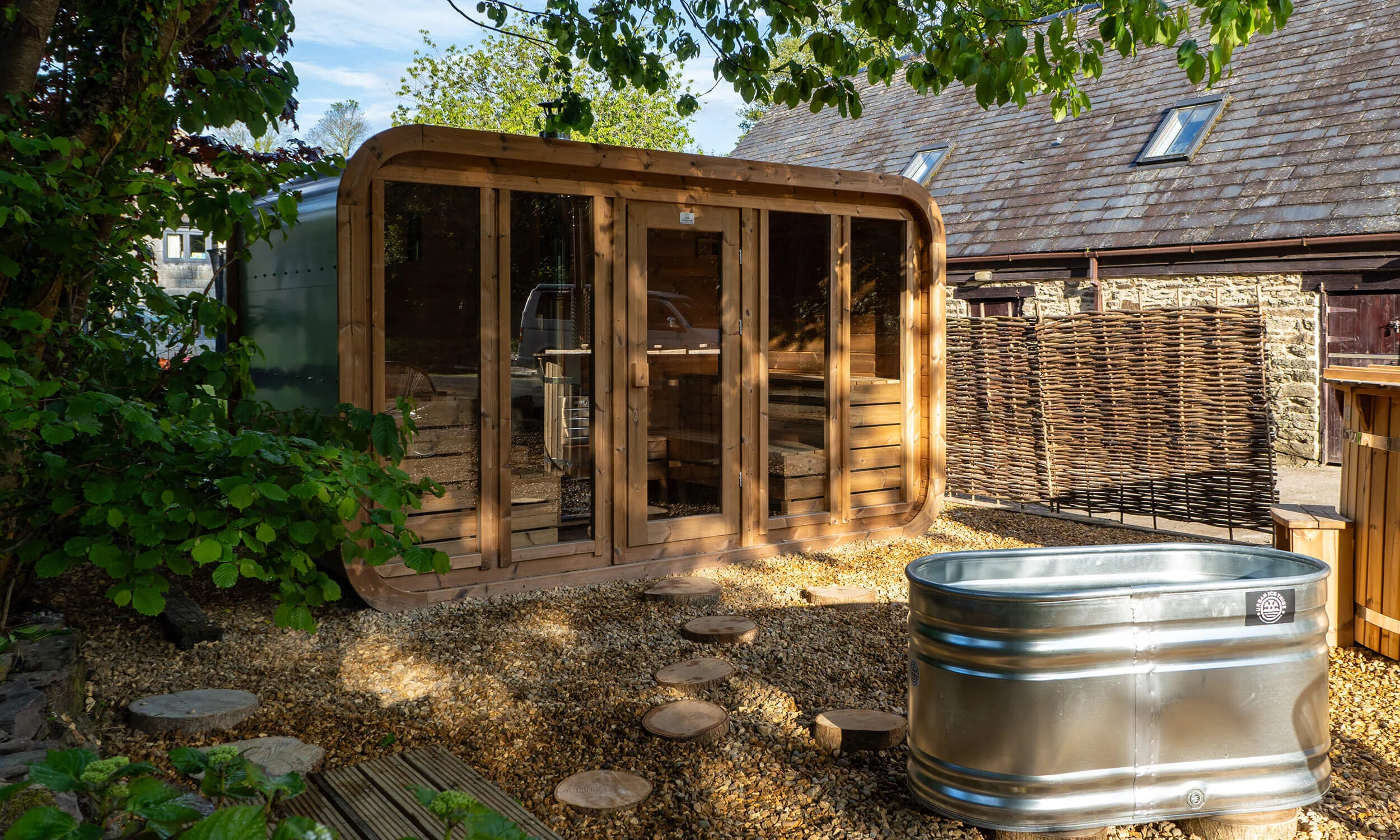 Sauna at Melancoose North Cornwall