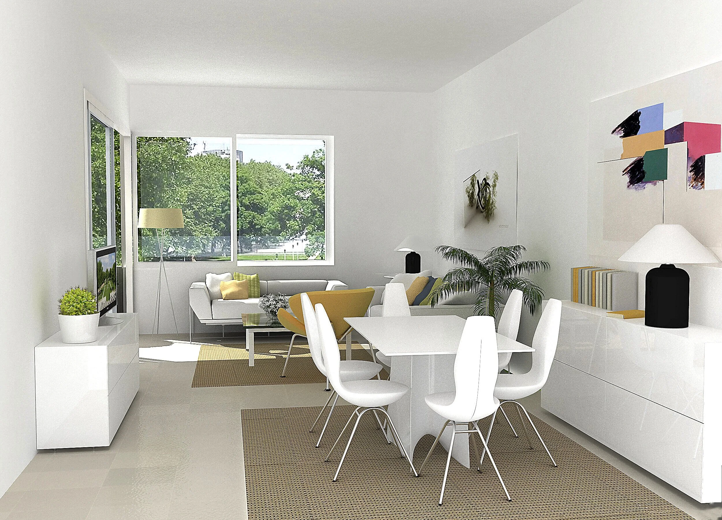 TEATINOS - RENDERS 3D - INTERIORISMO