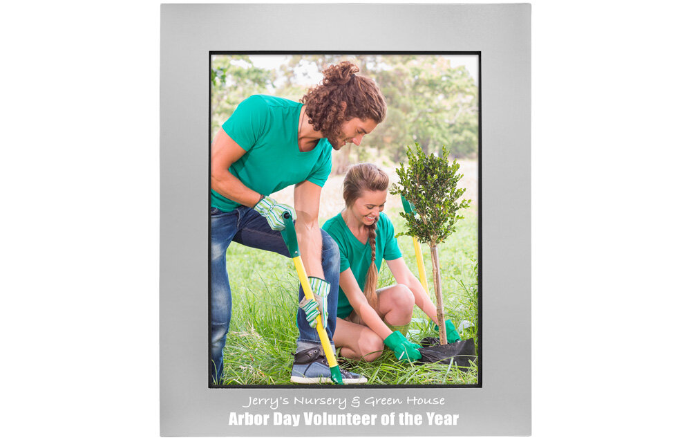 APF4810GY Gray Aluminum Photo Frame 8" x 10"
