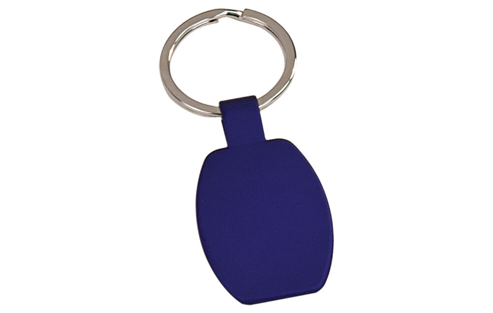 GFT102 Blue Rectangular Metal Keychain
1 5/8"