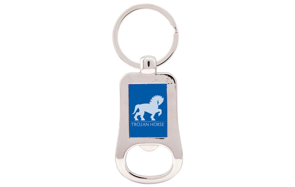 GFT203 Blue Bottle Opener Keychain
2 1/8"