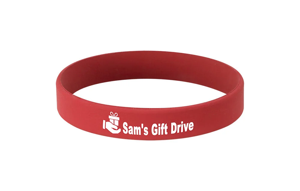 SWB302 4 1/8" Red/White Laser Bracelet
4 1/8"