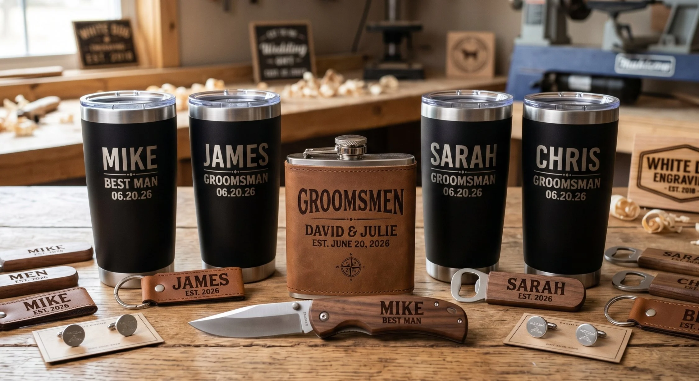 Unique &amp; Practical Groomsmen Gift Ideas For Your Wedding