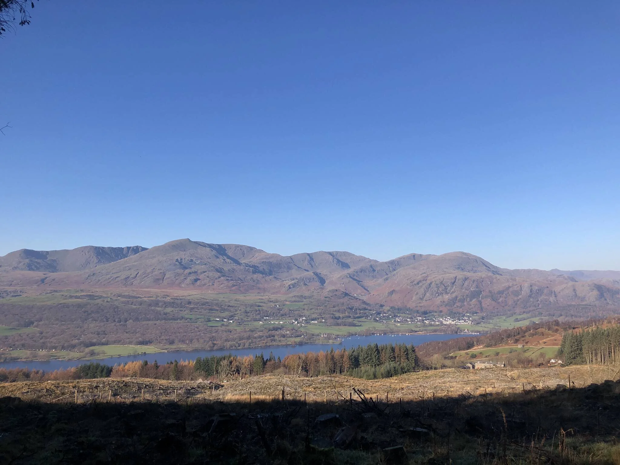 The view over Coniston Water, photo submitted by Neil Henderson on Komoot