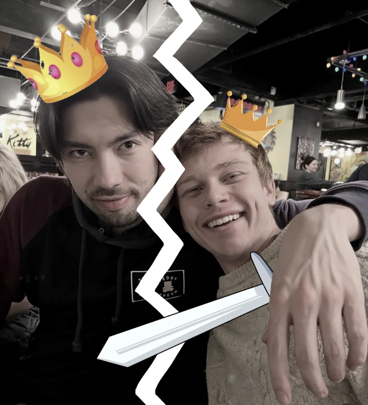 KING LEGALLET AND THE QUEEN MOTHER GO TO WAR