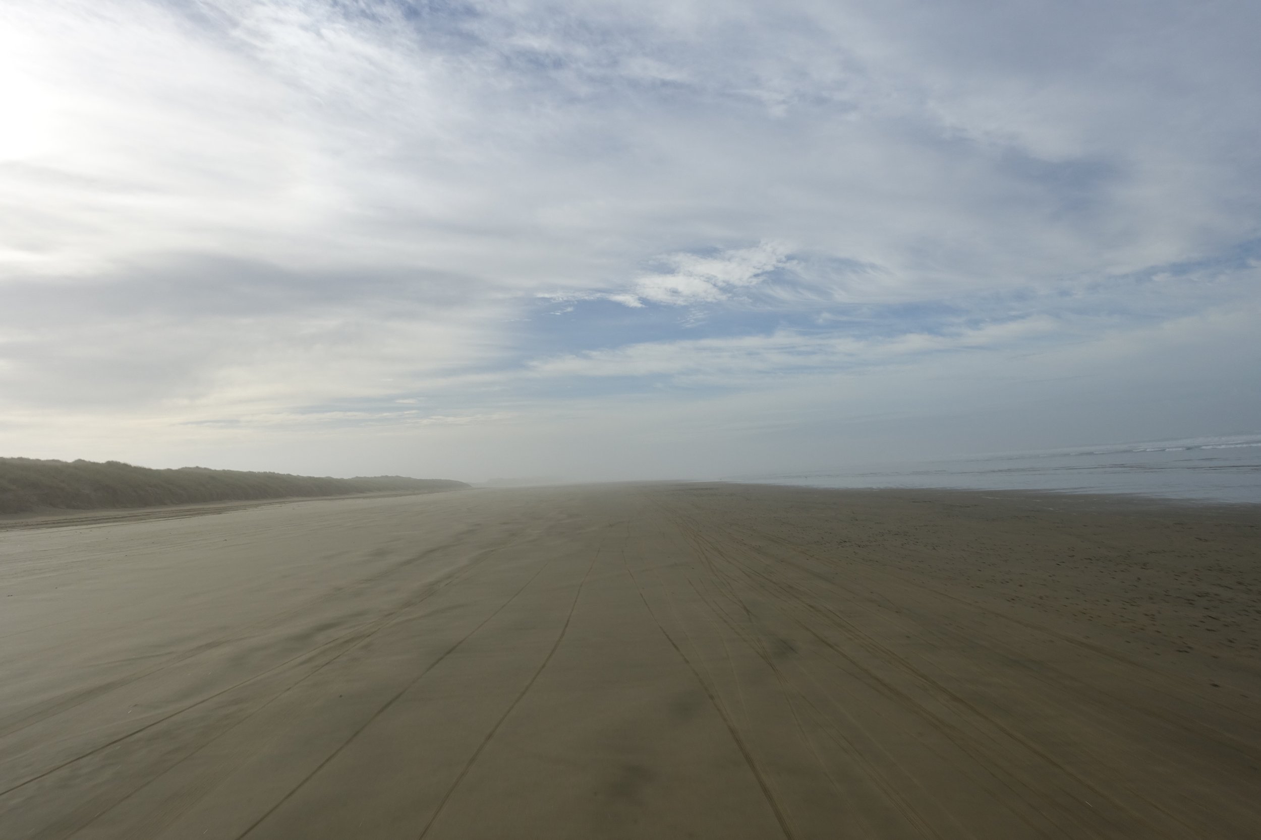 The start of 90 Mile Beach