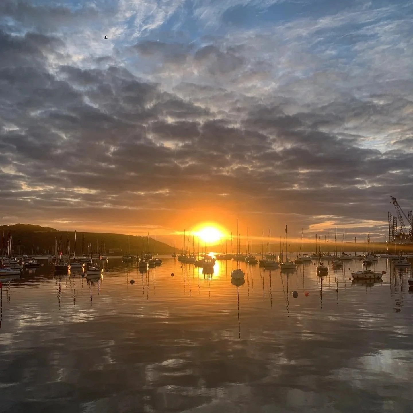 Sunrise on the startline