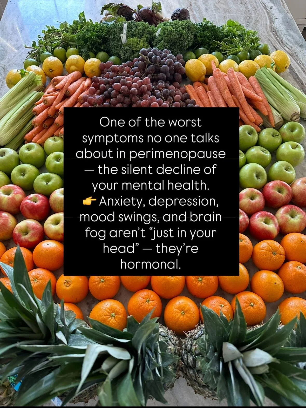 No one talks about how hard perimenopause can hit your mental health. Trust me, I know - I was there and it was brutal! 💔 The anxiety, sadness, brain fog, and mood swings aren&rsquo;t random &mdash; they&rsquo;re hormonal. 💫

The good news? You can