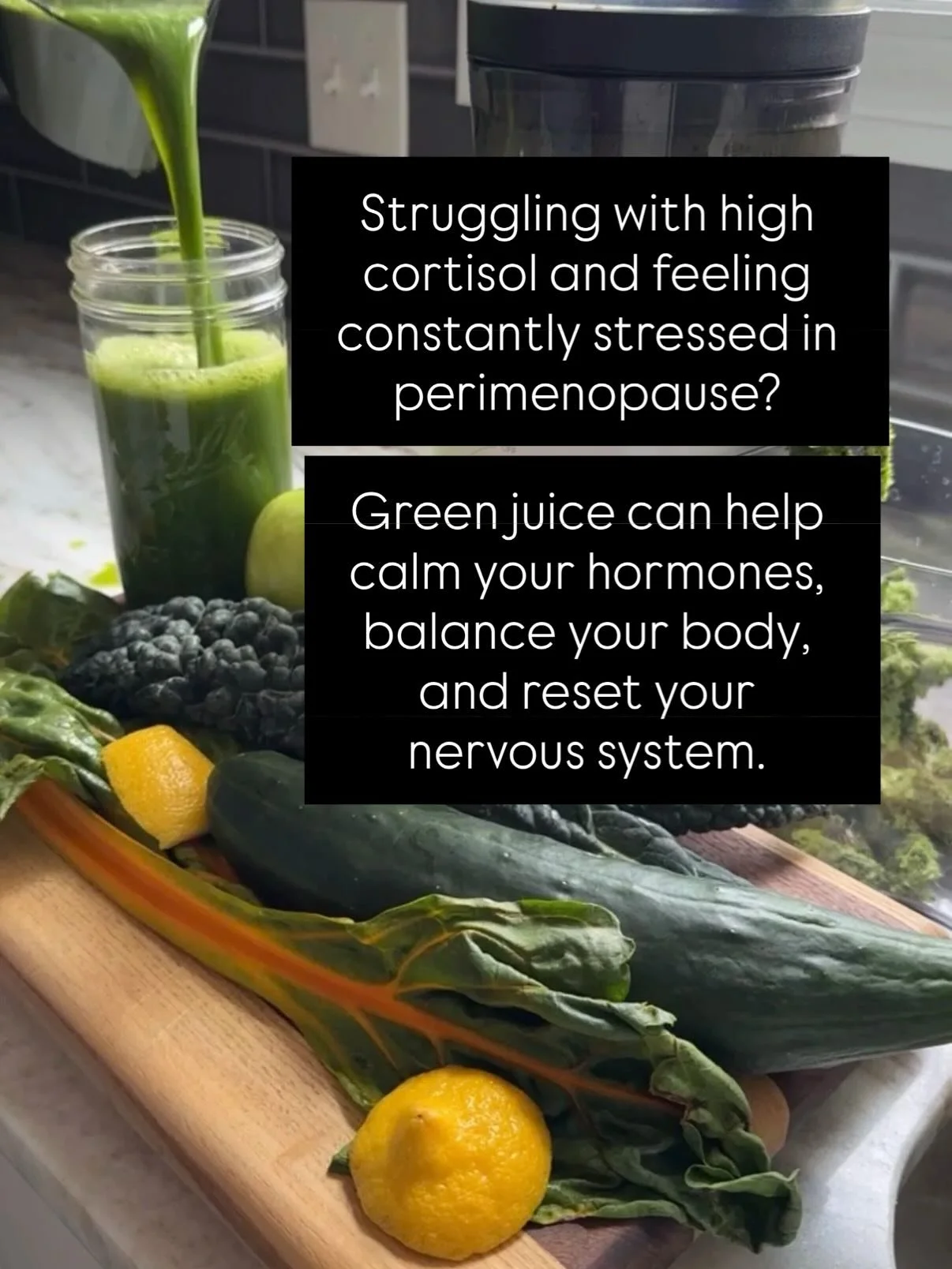 If you&rsquo;re in perimenopause and constantly feel stressed, wired, or exhausted, your cortisol may be running the show. 🧠💥

High cortisol doesn&rsquo;t just mess with your mood &mdash; it drives belly fat, anxiety, and sleepless nights.

This po