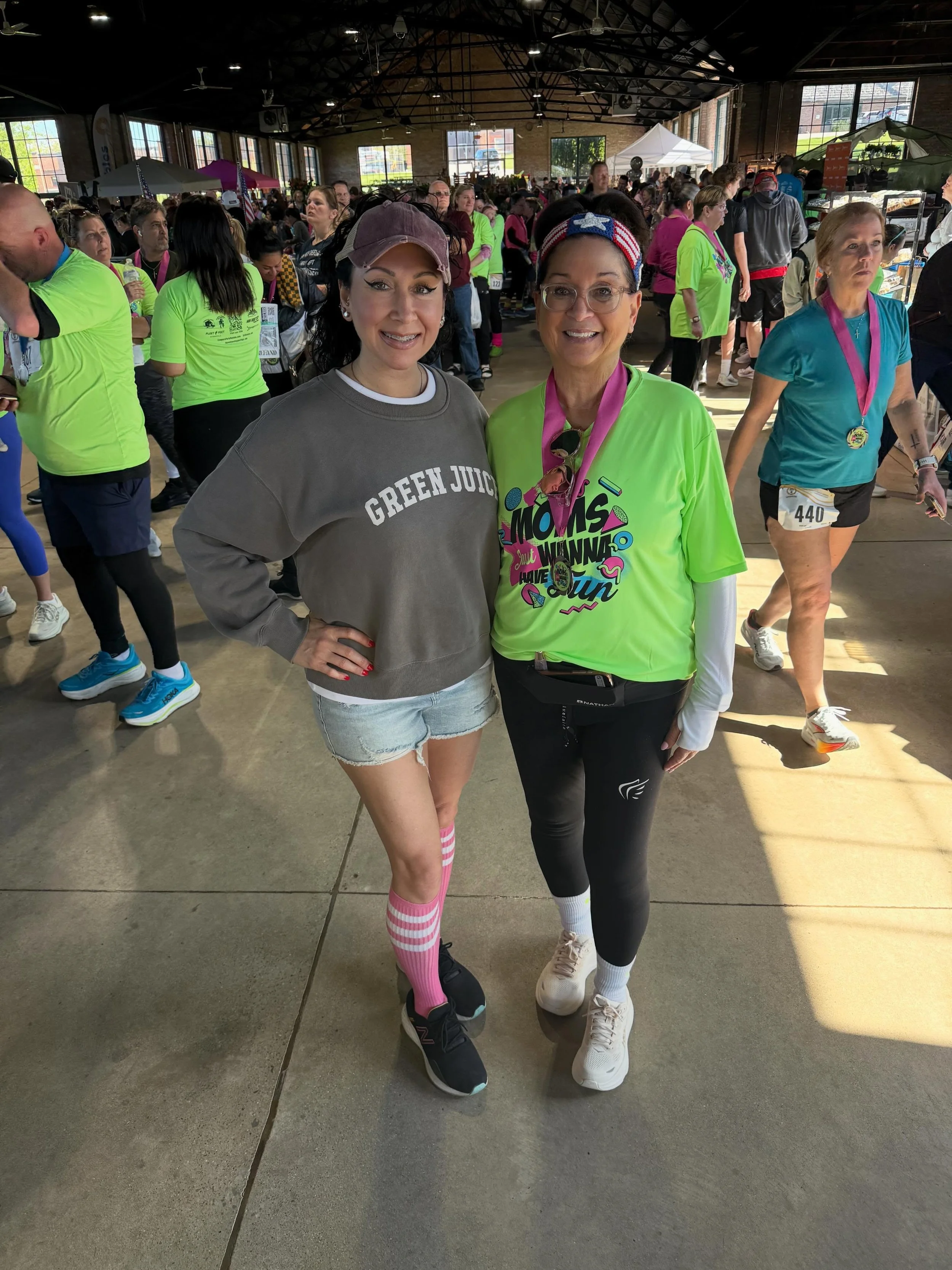 🌺 Proud of my Mama running her race and getting her medal 🥇 today. She is still active, fit + strong! 💪 

🌼 Had a lovely Mother&rsquo;s Day weekend with my mama and family. 

🧘&zwj;♀️ I took my ma for hot yoga on Saturday then we went to visit m