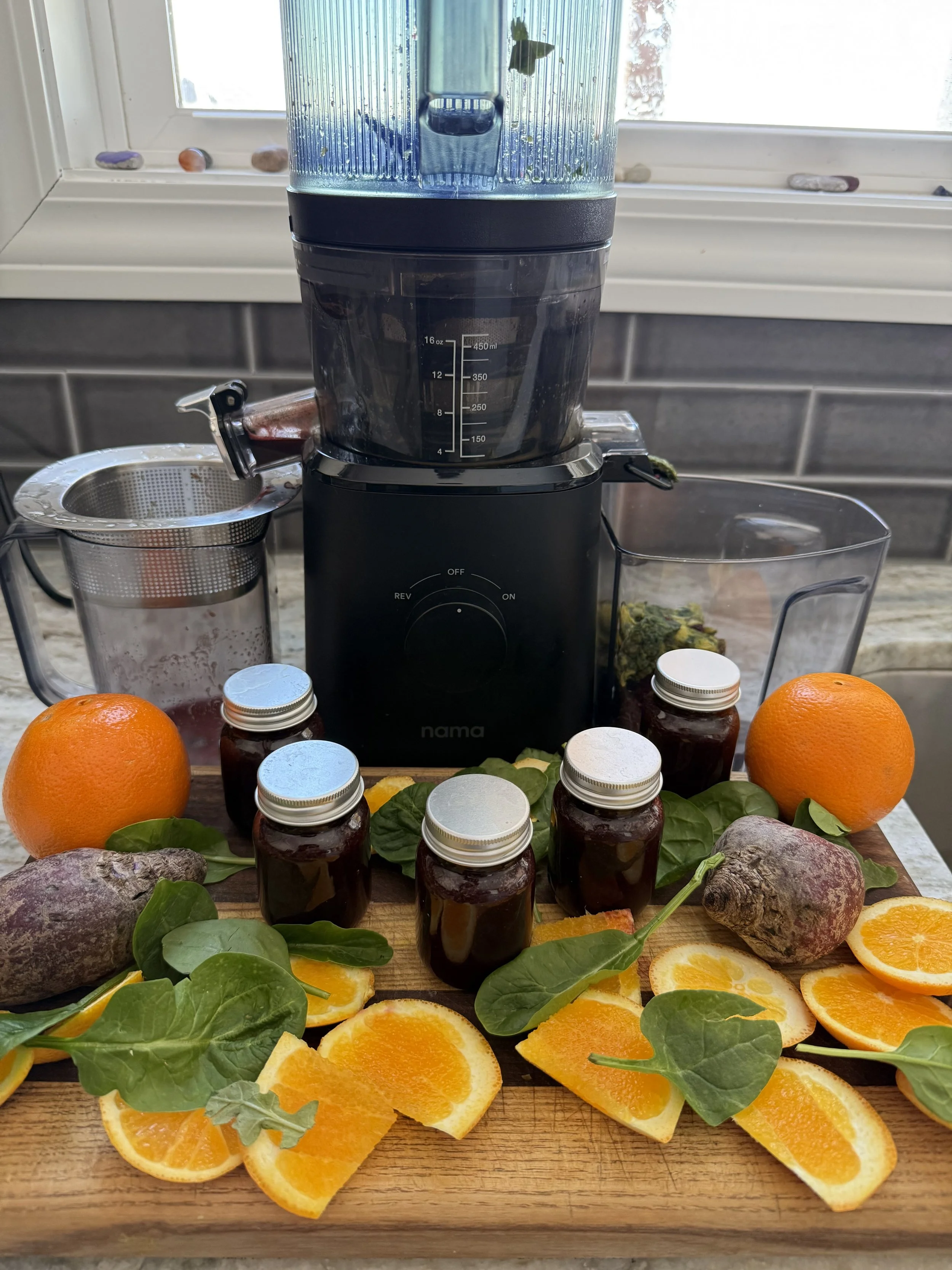 Fresh beet juice supporting heart health, circulation, and perimenopause wellness