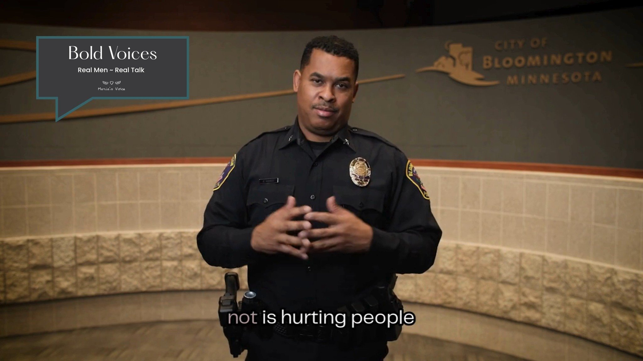 What is a Man? | #BoldVoices #mariasvoice
๐ฌ “Being a man is not hurting people — especially the ones you claim to love.”
In this powerful first episode of "Bold Voices: Real Men ~ Real Talk," Bloomington Police Chief B