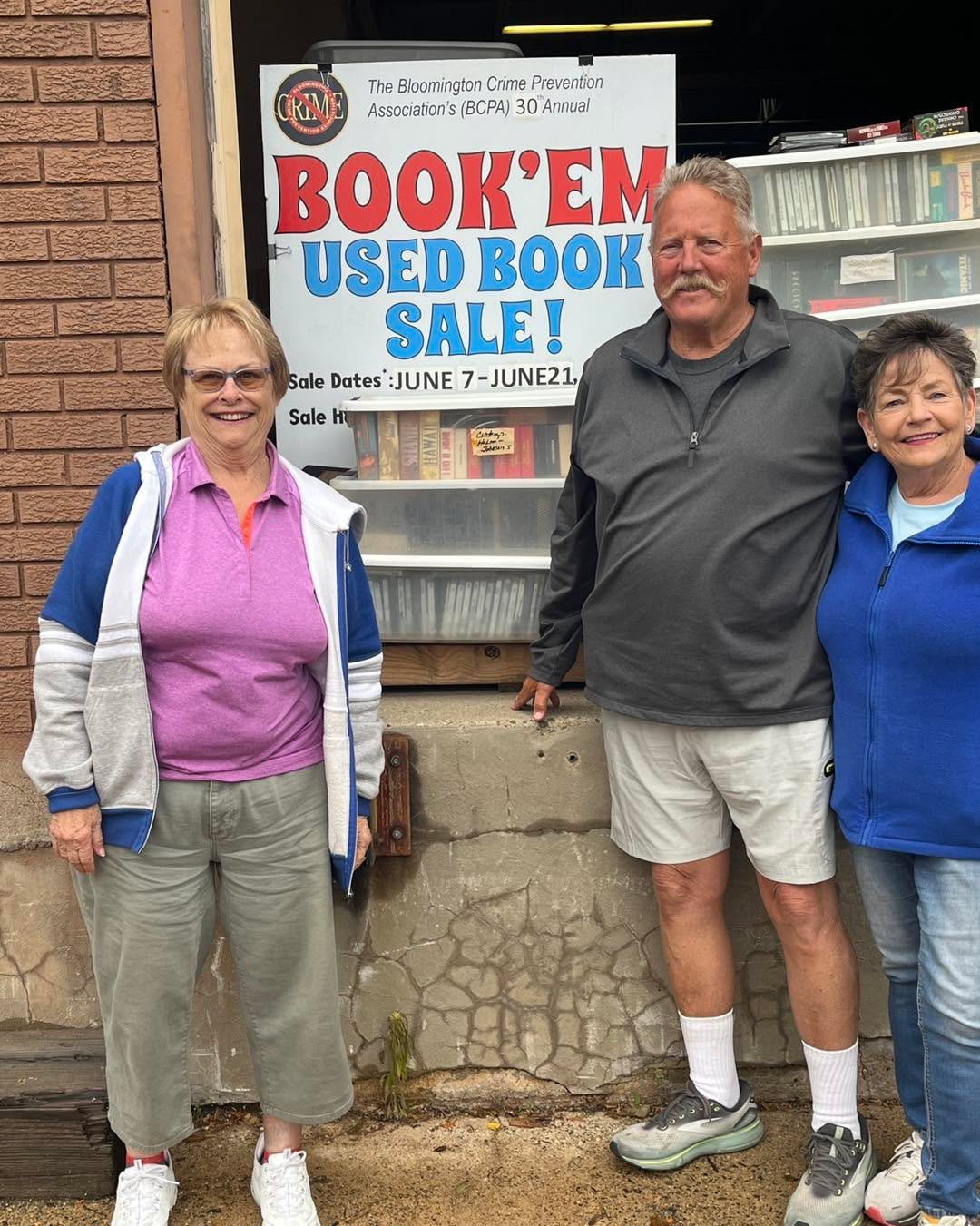 Need a great summer beach read? Or a curl-up-by the-fire mystery for a long MN winter? Go to the Book’Em sale, where great used books can be found on any subject for kids, teens and adults! Bloomington Crime Prevention Association donates proce