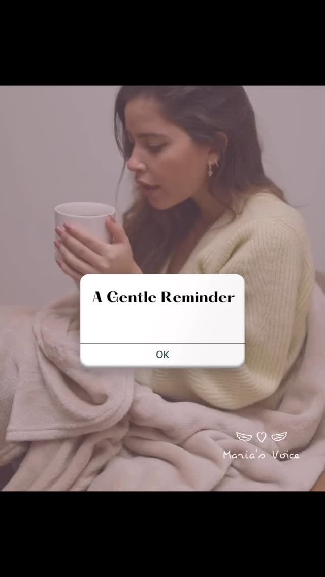Take a breath. You don’t need to shrink yourself to be safe.You don’t need to apologize for simply existing.You are allowed to be here—fully, freely, and without fear.๐ A reminder from Maria’s Voice: You matter, just as you a