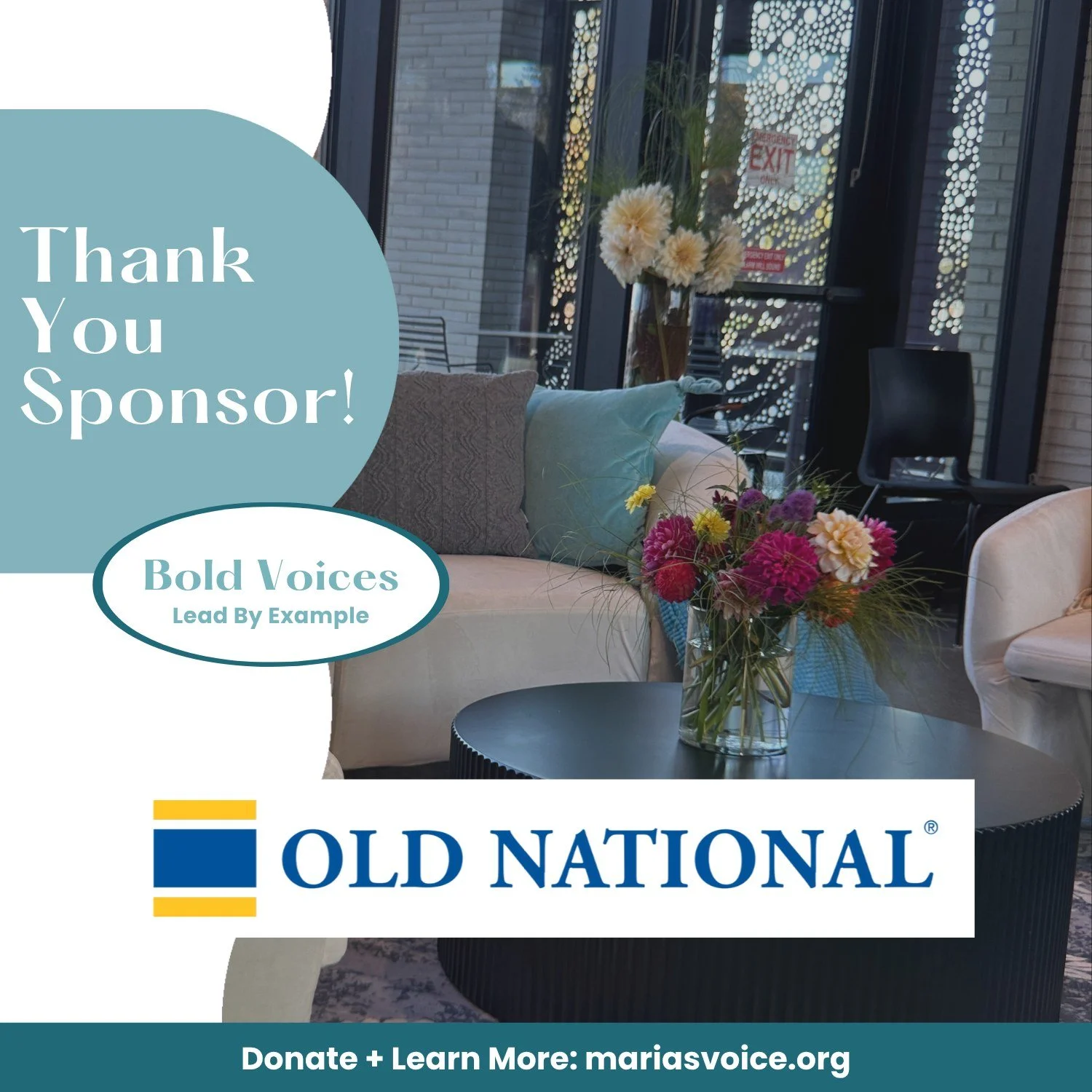 Safe homes are a priority at Old National Bank.
They want every family they serve—and YOU—to enjoy a home free from the strife of abuse. π
We are grateful for Old National’s generous support of the 6th Annual Community Tribute to