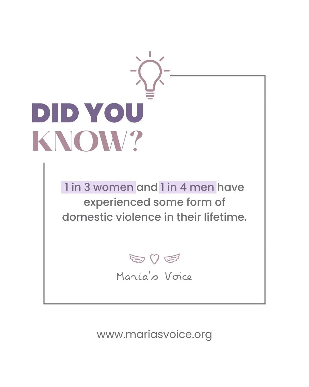 Did you know?
1 in 3 women and 1 in 4 men have experienced some form of domestic violence in their lifetime. These aren’t just statistics, they’re your friends, your neighbors, your community.
π Change starts with awareness.
Join us i