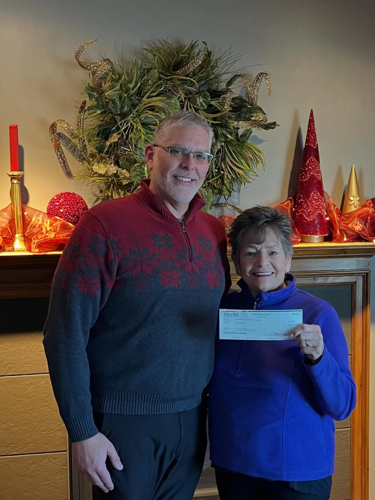 Steve &ldquo;Santie Clause&rdquo; Curtis, President of the Southwest Metro Chamber, delivered the kind of gift every nonprofit hopes for, a check wrapped in generosity and community spirit! 🎁💜

Thanks to CBIZ, who sponsored a recent luncheon and do