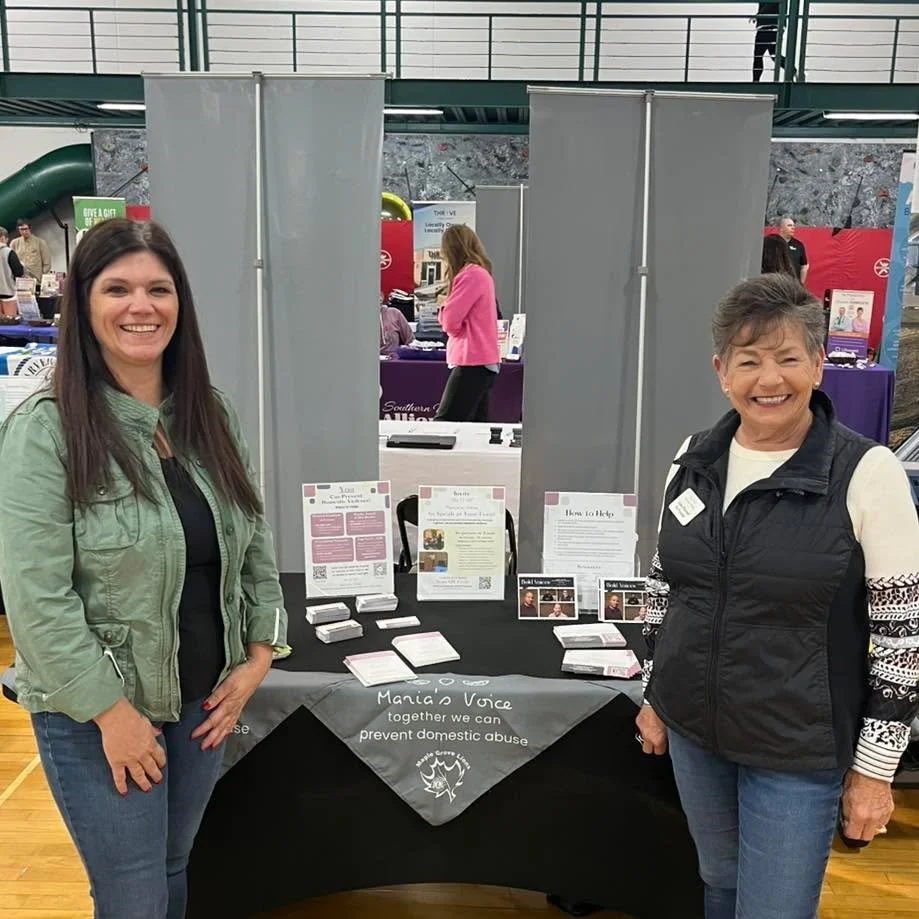 Starting 2026 strong at the SouthWest Metro Chamber of Commerce Health and Wellness Fair. 💜

Hundreds of community members stopped by the Maria&rsquo;s Voice expo booth to learn about prevention education and how we help keep homes safe, including a
