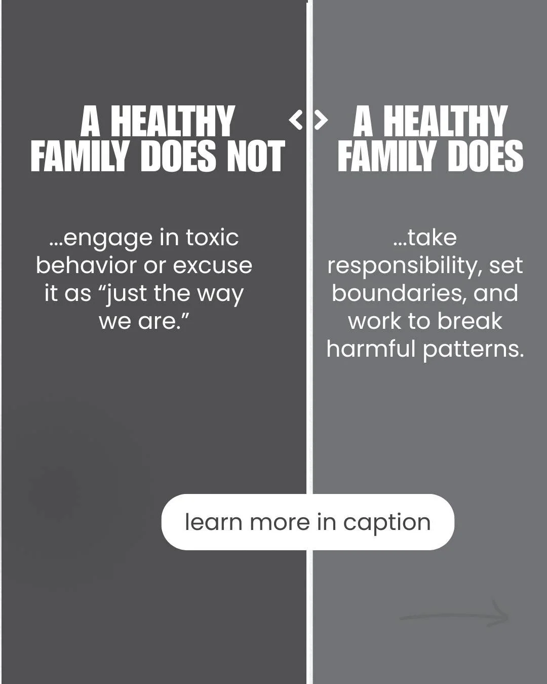 Toxic behavior isn&rsquo;t always loud.
Sometimes it&rsquo;s passive-aggressive comments, silent treatment, guilt trips, or constant criticism.
And too often, it gets brushed off with excuses like &ldquo;That&rsquo;s just how our family is.&rdquo;

B