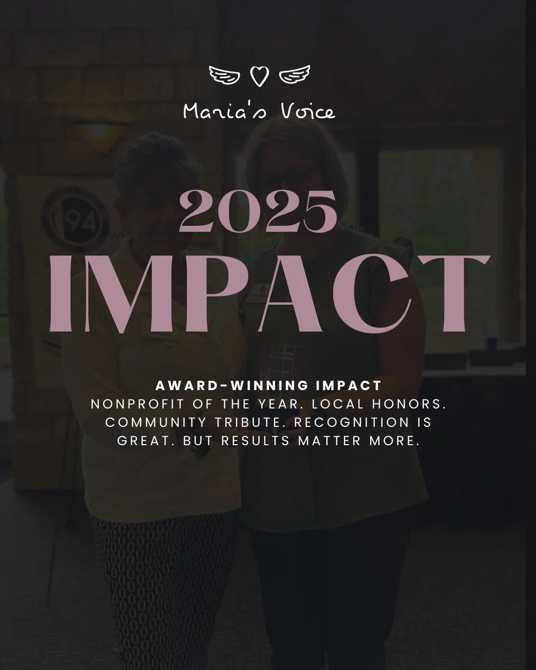 Named Nonprofit of the Year by I-94 West Chamber of Commerce, honored citywide, and celebrated by communities&mdash;we&rsquo;re deeply grateful. But awards aren&rsquo;t the goal&mdash;impact is. 

Like this post, share it proudly, and donate to keep 