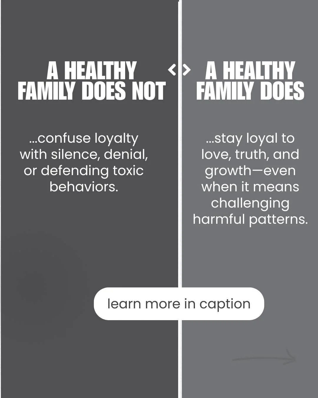 Loyalty is a beautiful thing&mdash;until it&rsquo;s used to keep people quiet, stuck, or hurting.

In some families, &ldquo;loyalty&rdquo; means protecting secrets, covering for someone&rsquo;s harmful behavior, or staying silent about things that ca