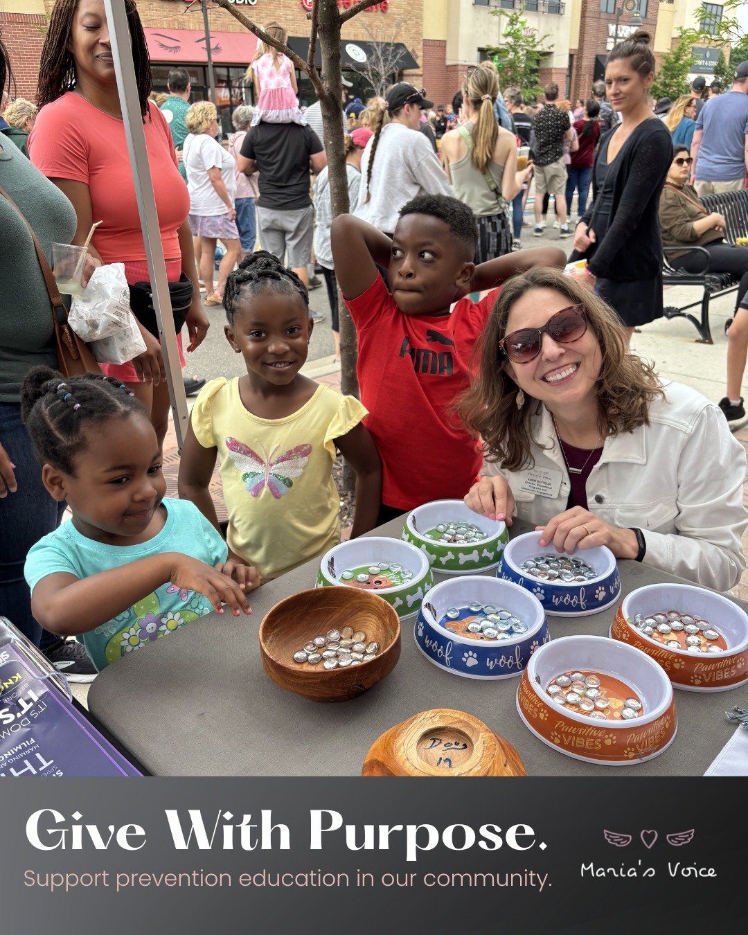 Prevention is possible because of people who care. 💜

Every contribution helps Maria&rsquo;s Voice bring education, awareness, and resources to individuals, families, and communities. Your support helps create safer, healthier homes.

✨ Give with pu