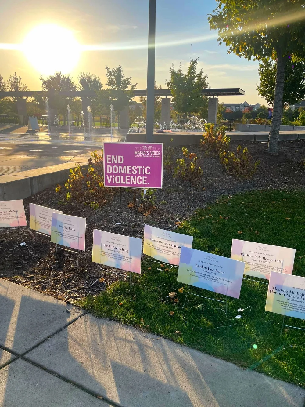 Maria's Voice — Domestic Violence Awareness Month Community Tribute