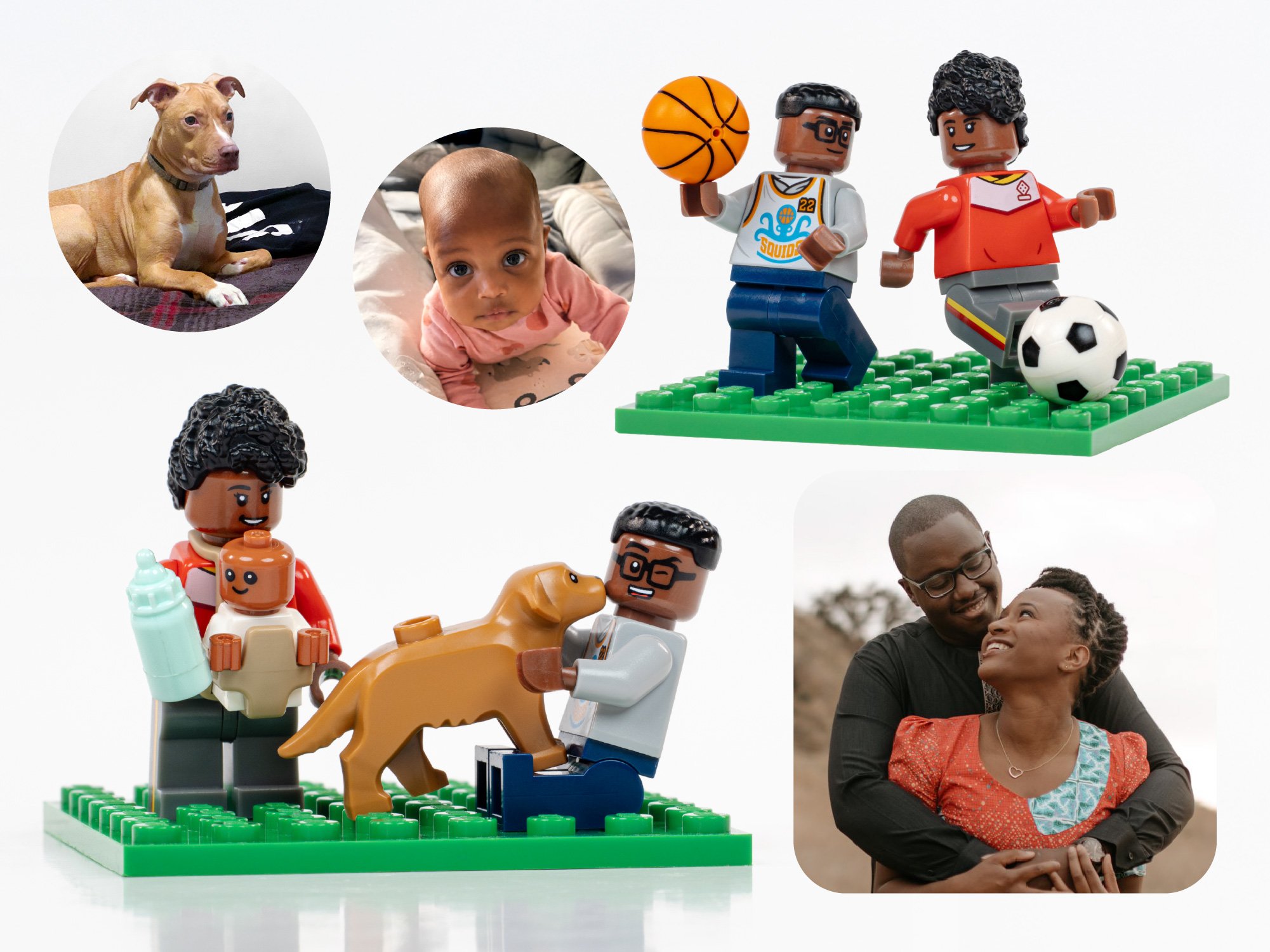 Different sports, same team—Abie & Onome doing life together