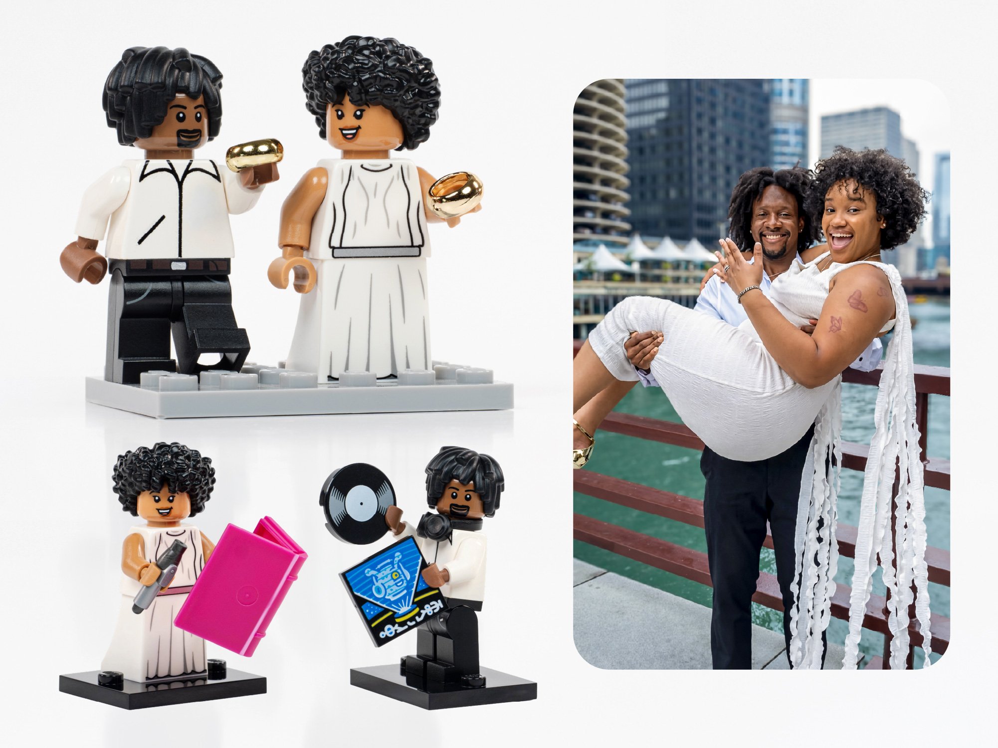 Mariah and JaShawn said “I do” and kept their hobbies too!